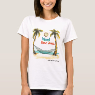 Women's, Fun, Relaxing, Island Time T-Shirt