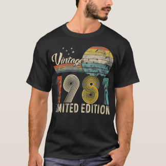 Womens Funny 40 years old 40th birthday Vintage Re T-Shirt