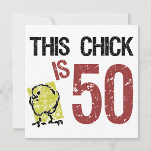 Women's Funny 50th Birthday Card