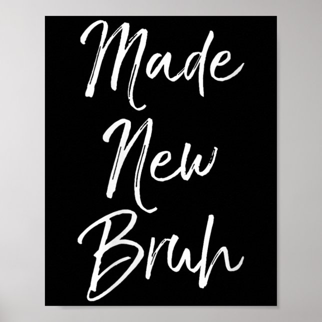 Womens Funny Baptism Gift For Boys Salvation Quote Poster (Front)