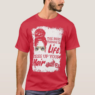 Womens Funny Biker Woman Wife Girlfriend Biker Acc T-Shirt