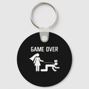 Womens Funny Bride Groom Wedding Bachelor Bachelor Key Ring