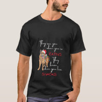 Womens Funny Christmas German Shepherd Dog Xmas Ho