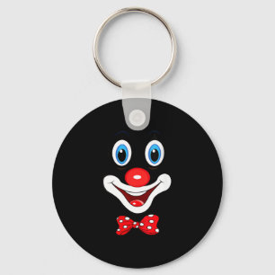 Women's funny clown costumes for children carnival key ring