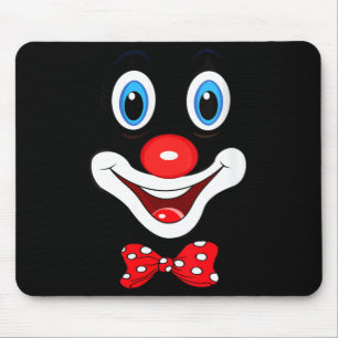 Women's funny clown costumes for children carnival mouse mat