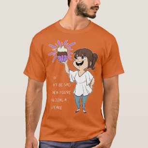 Womens Funny Cupcake Girl Baking Pastry Muffin Wom T-Shirt