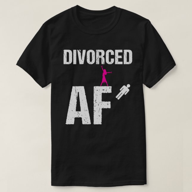 Womens Funny Divorce Shirt Divorce Party Sarcastic (Design Front)