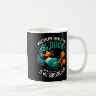 Womens Funny Duck Graphic Tees Men Women Teens Fun Coffee Mug