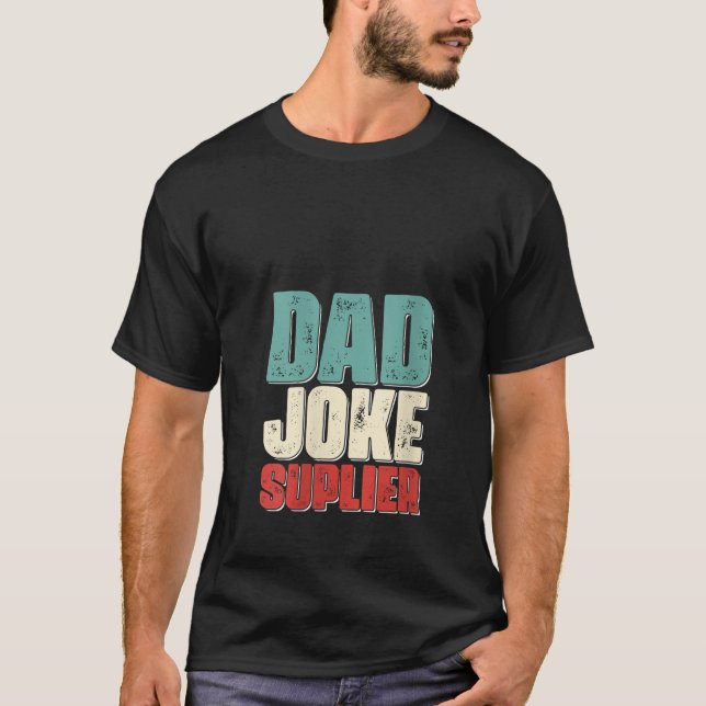 Womens Funny Father s Day Dad Jokes Father Humour  T-Shirt (Front)