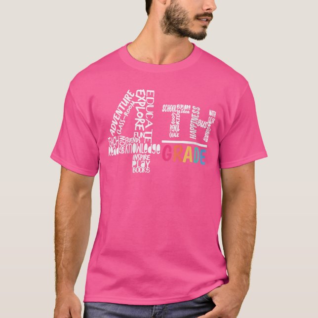 Womens Funny Fourth Grade Tee Shirt Students Of 4t (Front)
