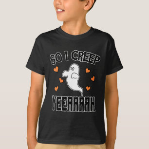 Womens Funny Ghost Halloween Sarcastic Spooky Art T-Shirt