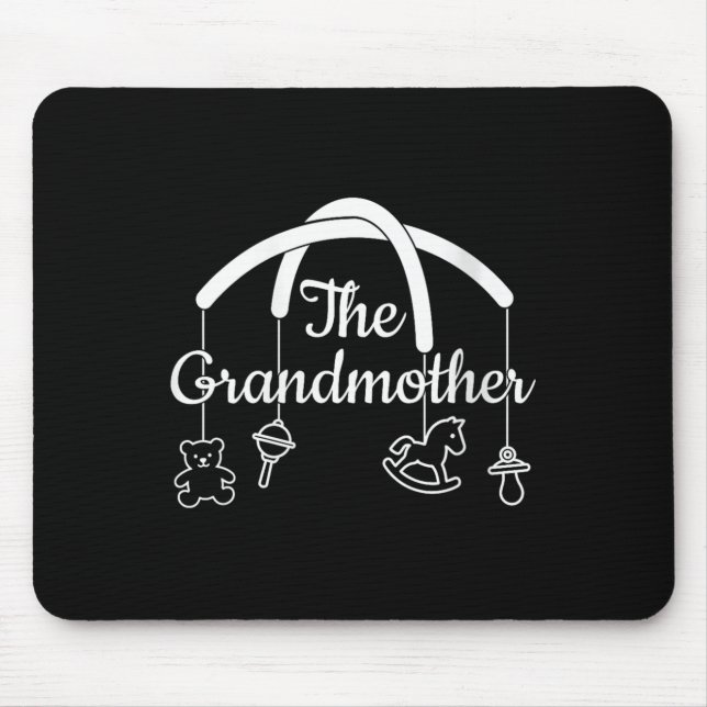 Womens Funny Grandmother Design For Proud Grandmas Mouse Mat (Front)