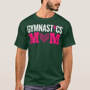 Womens Funny Gymnastics Mum Graphic For Women Gymn T-Shirt