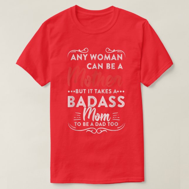 Womens Funny Happy Father's Day To The Best Single T-Shirt (Design Front)