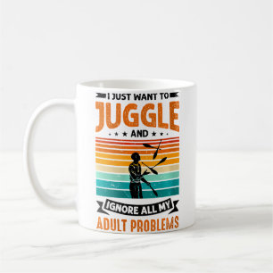 Womens Funny Juggling Balls Design For Jugglers Coffee Mug