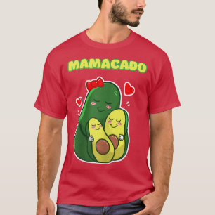 Womens Funny Mamacado Avocado Mom T-Shirt