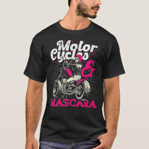 Womens Funny Motorcycle Riding Women Girls Gift Ma T-Shirt