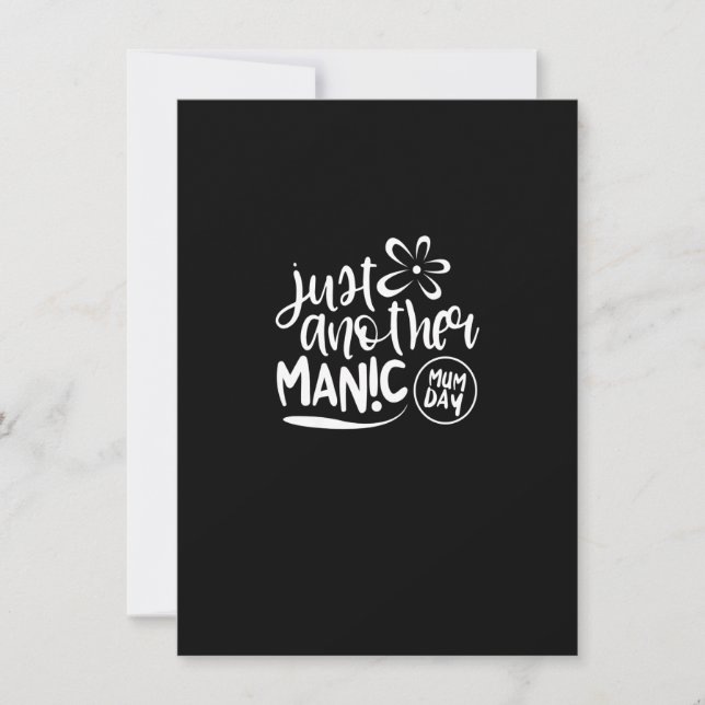 Womens Funny Mum Wife Birthday Xmas Mother Parenti Invitation (Front)