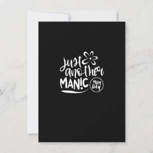 Womens Funny Mum Wife Birthday Xmas Mother Parenti Invitation