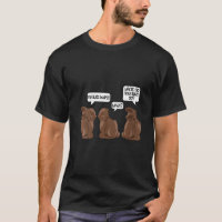 Womens Funny My Butt Hurts Bunny Apparel Chocolate
