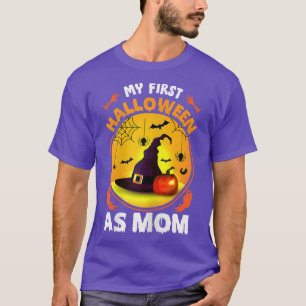 Womens Funny My First Halloween As Mum Halloween C T-Shirt