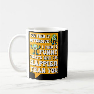 Womens Funny Offensive Sarcastic Humour Quote Witt Coffee Mug