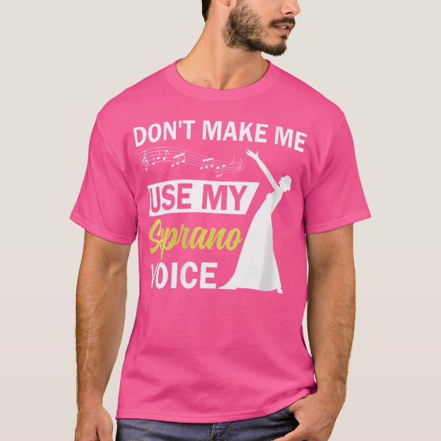 Womens Funny Opera Singer T-Shirt (Front)