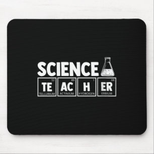 Womens Funny Periodic Table Science Teacher Nerd C Mouse Mat