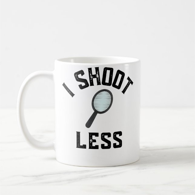 Womens Funny Photographer I Shoot Mirrorless Cool  Coffee Mug (Left)