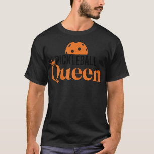 Womens Funny Pickleball Queen Graphic for Women Pi T-Shirt