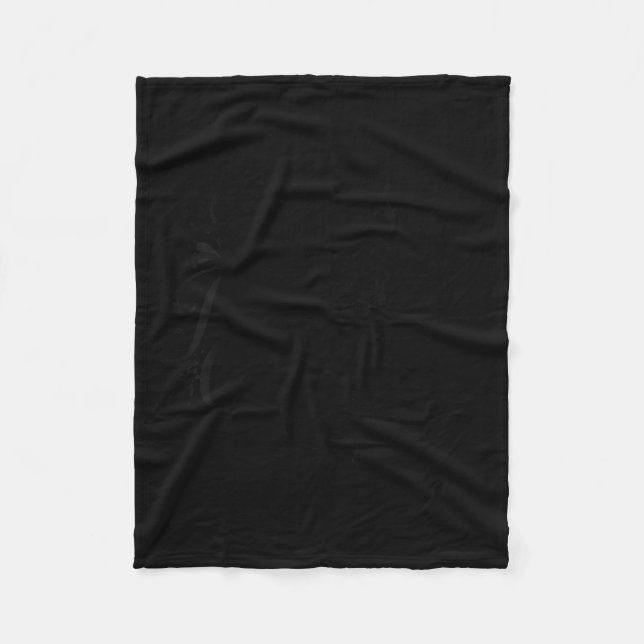 Women's funny player pickle ball tears of fleece blanket (Front)