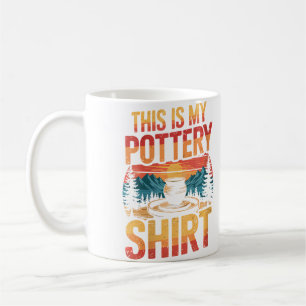 Womens Funny Pottery Coffee Mug