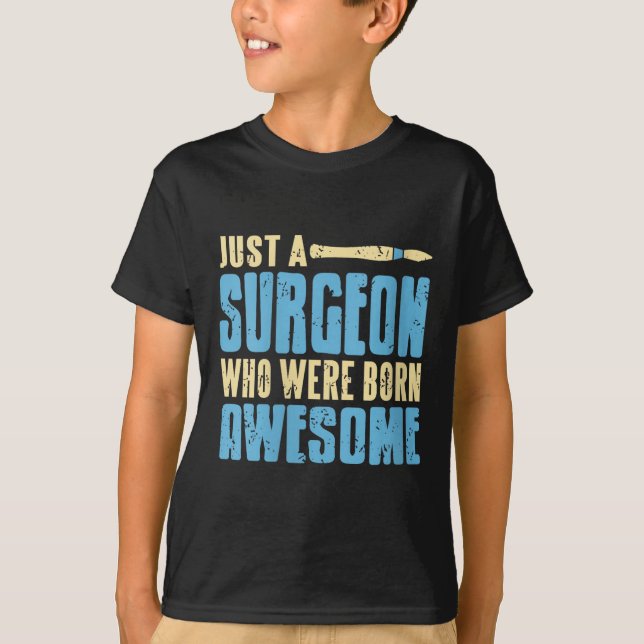 Womens Funny Proud Surgeon Humour Destined For Tru T-Shirt (Front)