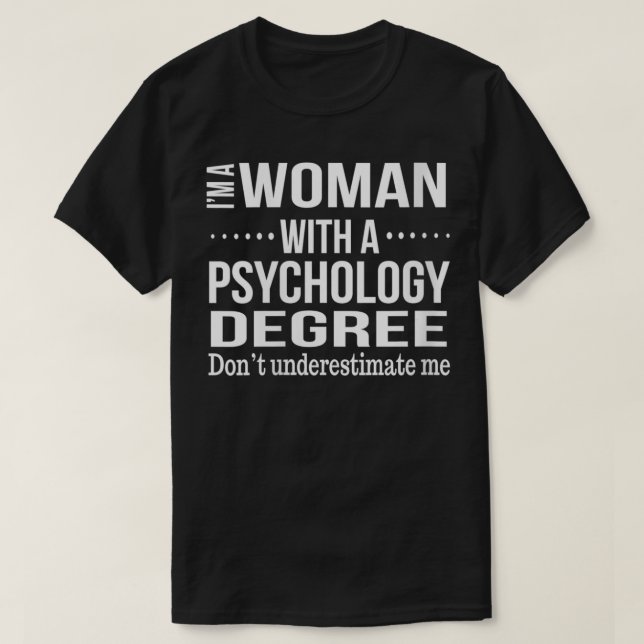 Womens Funny Psychologist Graduation Gift Psych Ma T-Shirt (Design Front)