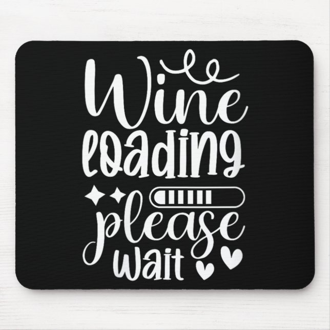 Womens Funny Sarcastic Drinking Alcohol Offensive Mouse Mat (Front)