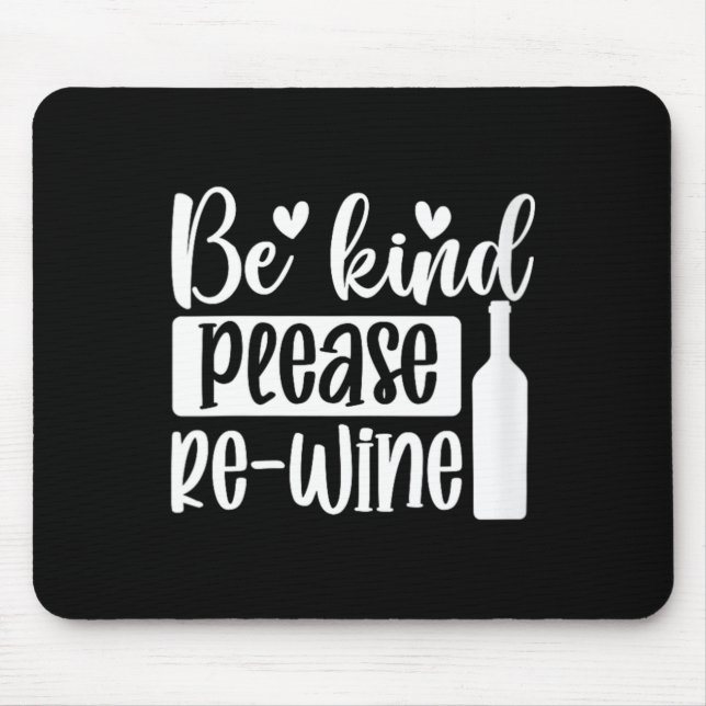 Womens Funny Sarcastic Drinking Alcohol Offensive Mouse Mat (Front)