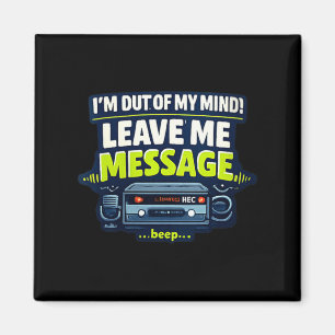 Womens Funny Sarcastic Humourous Witty Quote V-Nec Magnet