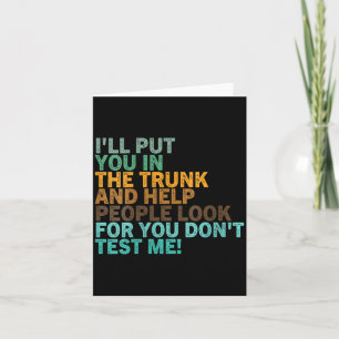 Womens Funny Sarcastic Quote Cool Humour Sarcastic Card