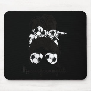 Womens Funny Soccer Grammy Life Soccer Player Gram Mouse Mat