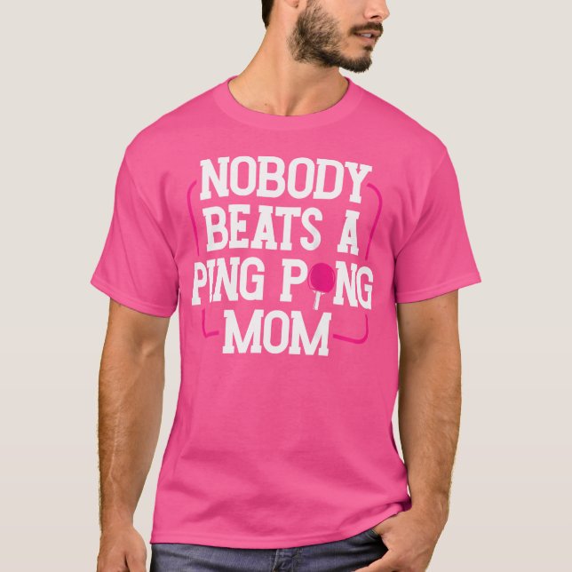 Womens Funny Table Tennis Lover Graphic For Women  T-Shirt (Front)