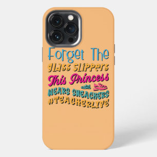 Womens Funny Teacher Life Cute Teacher Gift Back iPhone 13 Pro Max Case