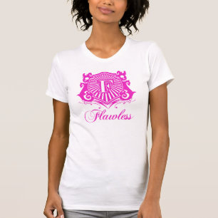 Women's Fusia Flawless Wife Beater T-Shirt