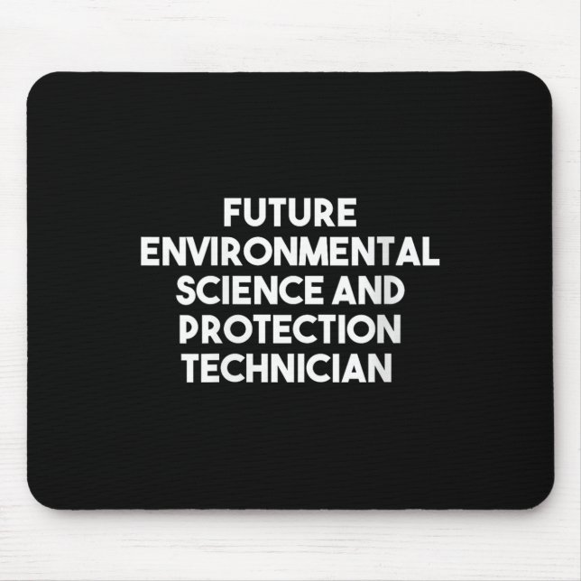 Womens Future Environmental Science And Mouse Mat (Front)