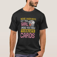 Womens Gambling Card Dealer Poker for a Casino Dea