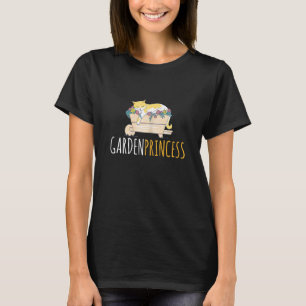 Womens Garden Princess Allotment Vegetable Garden T-Shirt