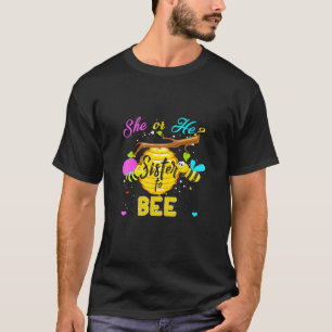 Womens Gender Reveal What Will It Bee Tees He Or S