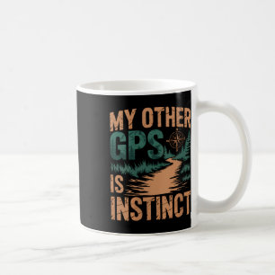 Womens Geocaching Hiking Funny V-neck  Coffee Mug