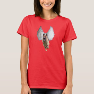 Women's German Shepherd Angel T-Shirt