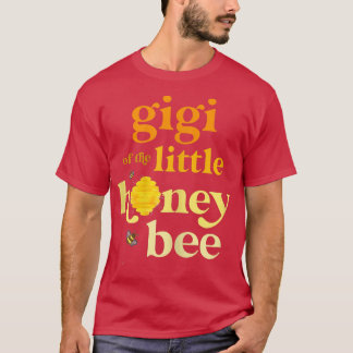 Womens Gigi of Little Honey Bee Birthday Gender Re T-Shirt