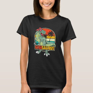 Womens Gigisaurus Rex Dinosaur Gigi Saurus Mother T-Shirt